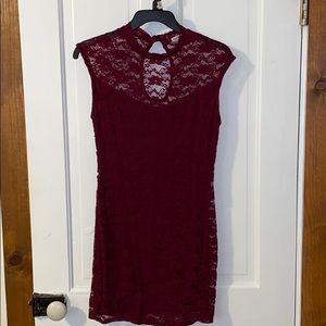 Charlotte Russe lace bodycon dress